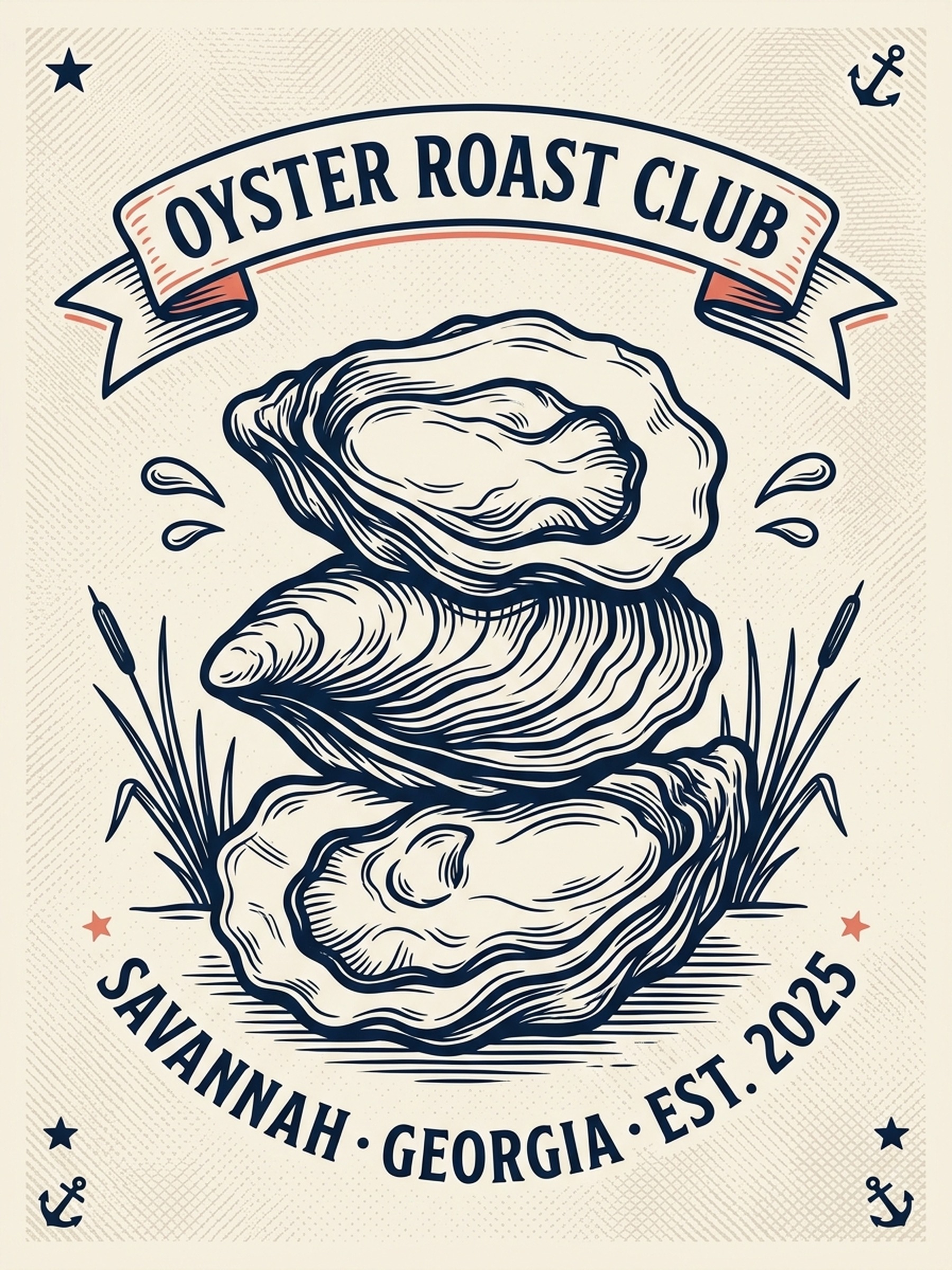 Oyster Roast Club Tee